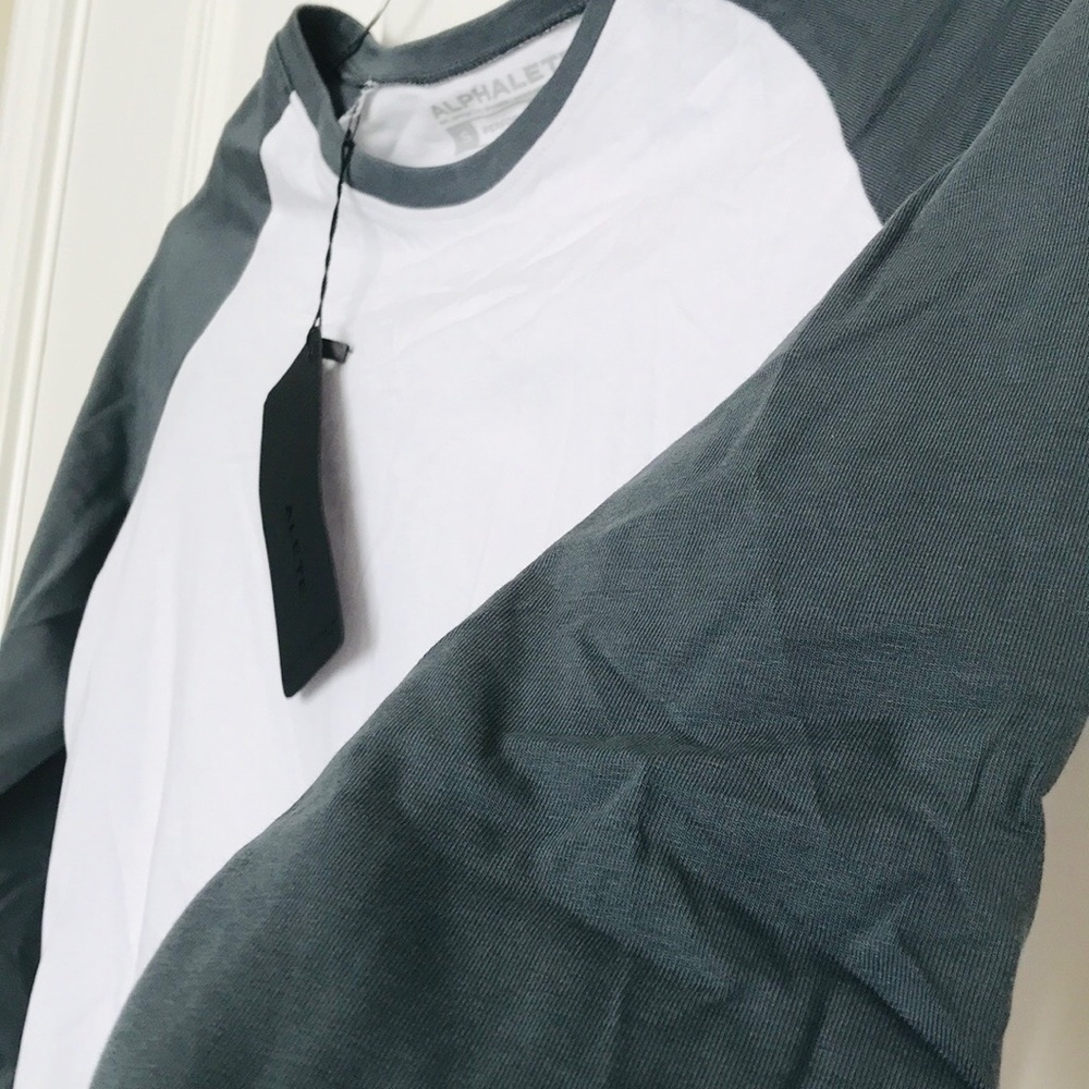 NWT ALPHALETE ATHLETICS Women’s Fitted Performance 3/4 Sleeve Tee Small - Picture 4 of 8